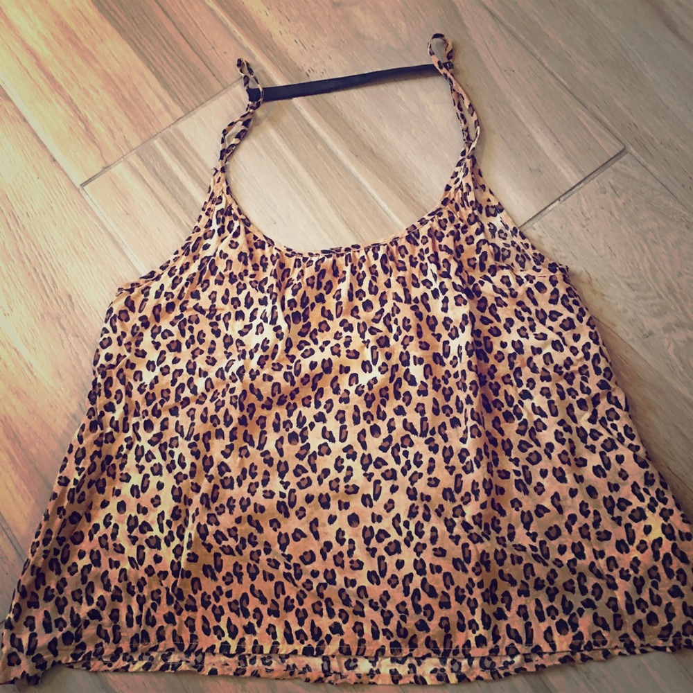 Volcum leopard top